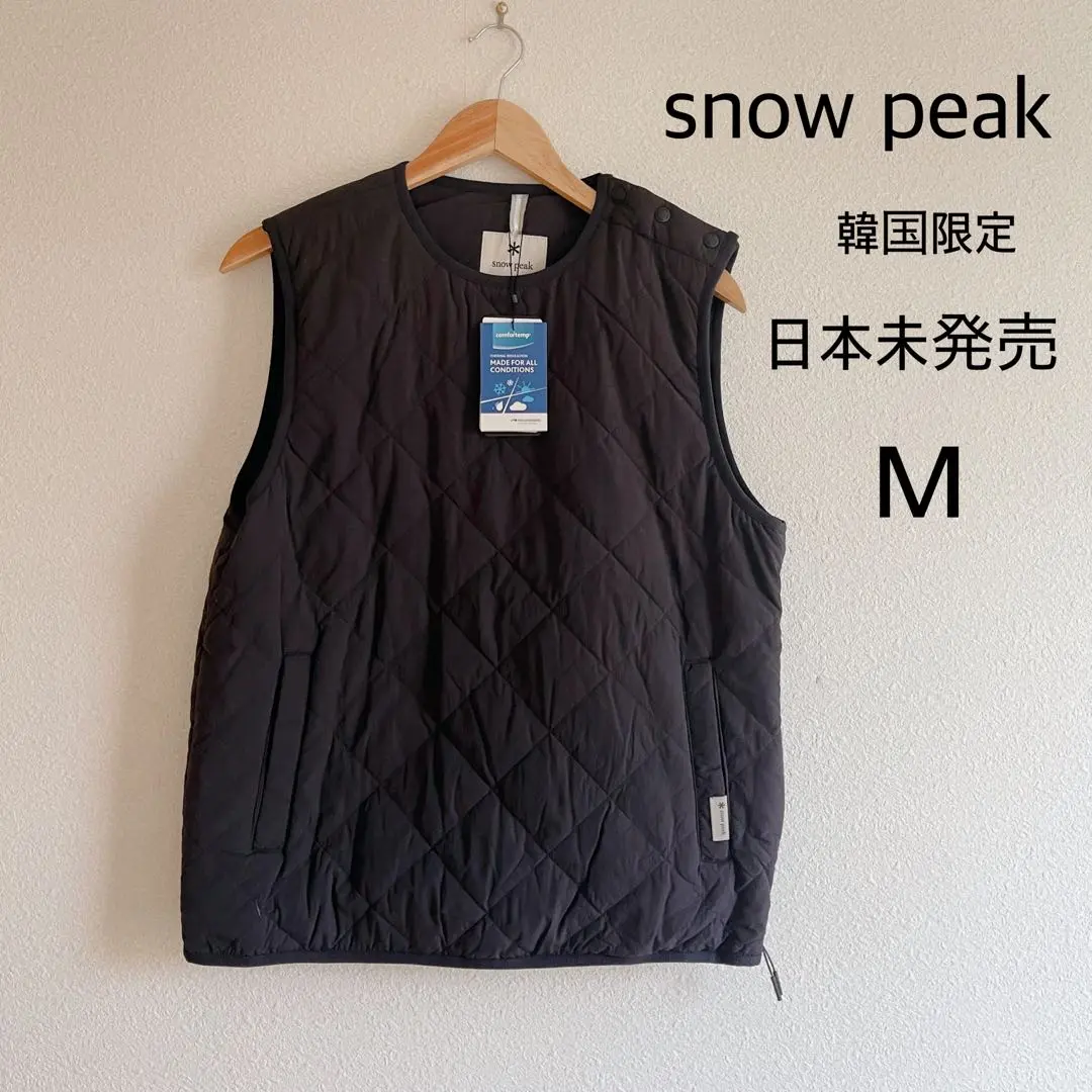 【海外限定商品】 スノーピーク　キルティングベスト　中綿ベスト　完売商品 2025年最新】snowpeak キルティングベストの人気アイテム - メルカリ