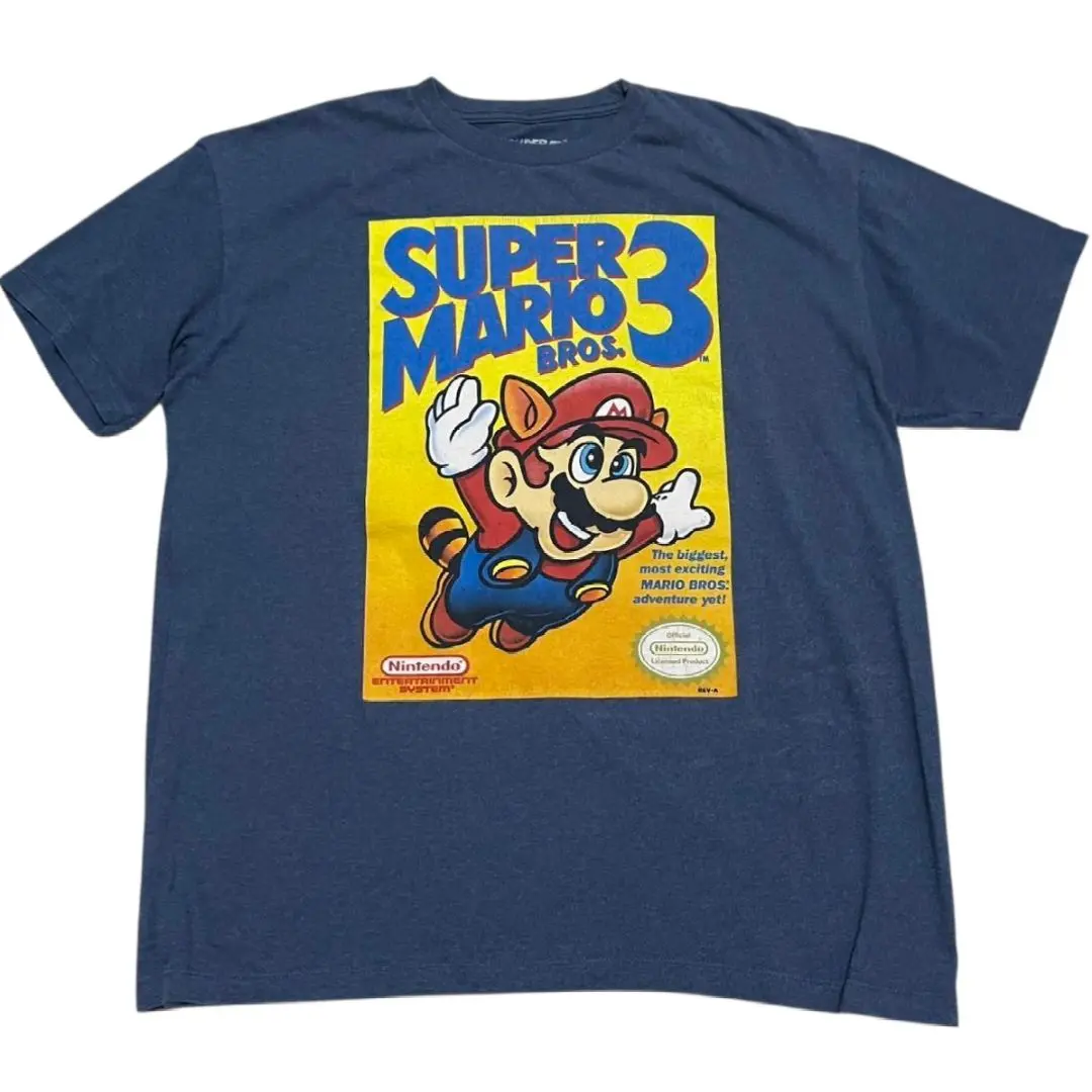 Nintendo スーパーマリオブラザーズ たぬきマリオ ビッグサイズ Tシャツ Nintendo スーパーマリオブラザーズ たぬきマリオ ビッグサイズ