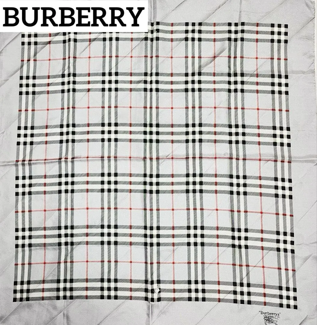 Thumbnail of ★BURBERRY★ Burberry Scarf Check Gray