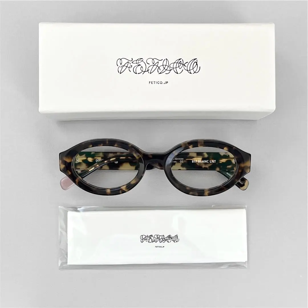FETICO × BLANC オーバル　サングラス　Havana 2025SS FETICO / × BLANC オーバルサングラス｜ESTNATION ONLINE