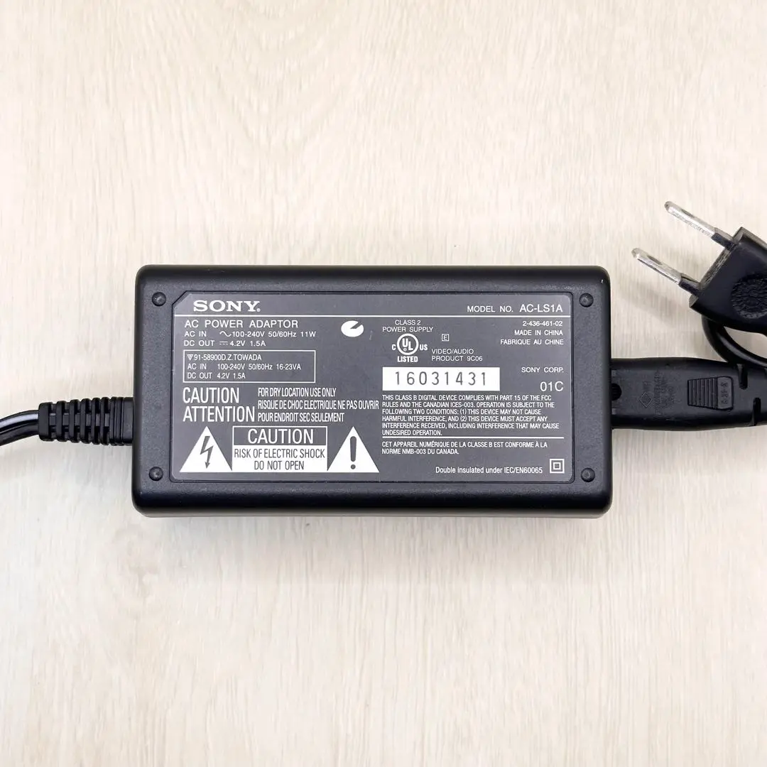 SONY - ソニー ACパワーアダプター AC-LS1A 中古品 2025年最新】Yahoo!オークション -sony ac-ls1aの中古品・新品