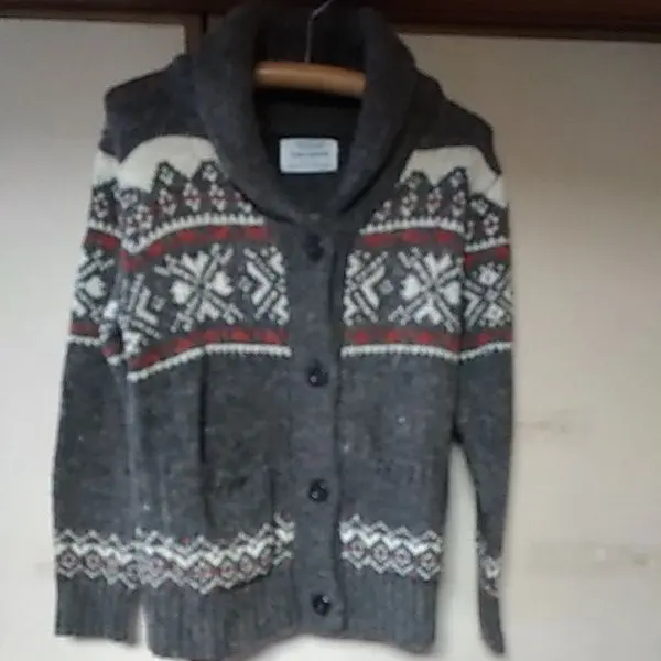 Thumbnail of *heart market* Cowichan knit cardigan jacket*