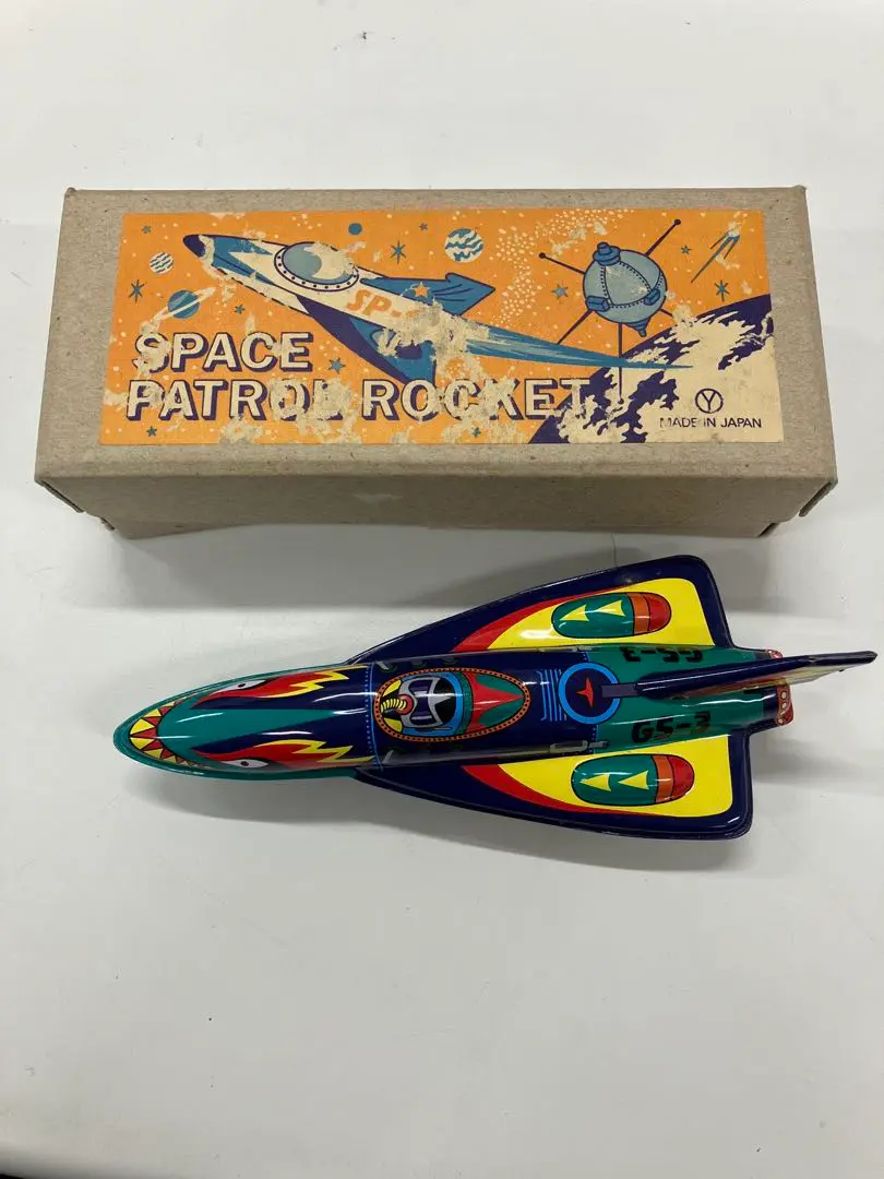 マーズ パトロール ロケット ヴィンテージ ブリキのおもちゃ 日本製 Yahoo!オークション - ブリキ おもちゃ 当時物現状品 増田屋
