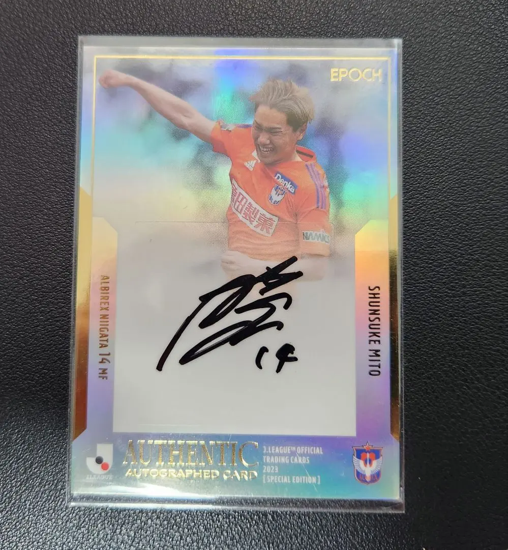 2022 Jリーグ アルビレックス新潟 三戸舜介 直筆サインカード ミントモール / MINT 千葉店 / Topps Jリーグ フラッグシップ