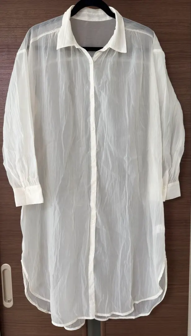 Thumbnail of Sheer Long Shirt / See-Through / Outerwear / Swimsuit Cover-up