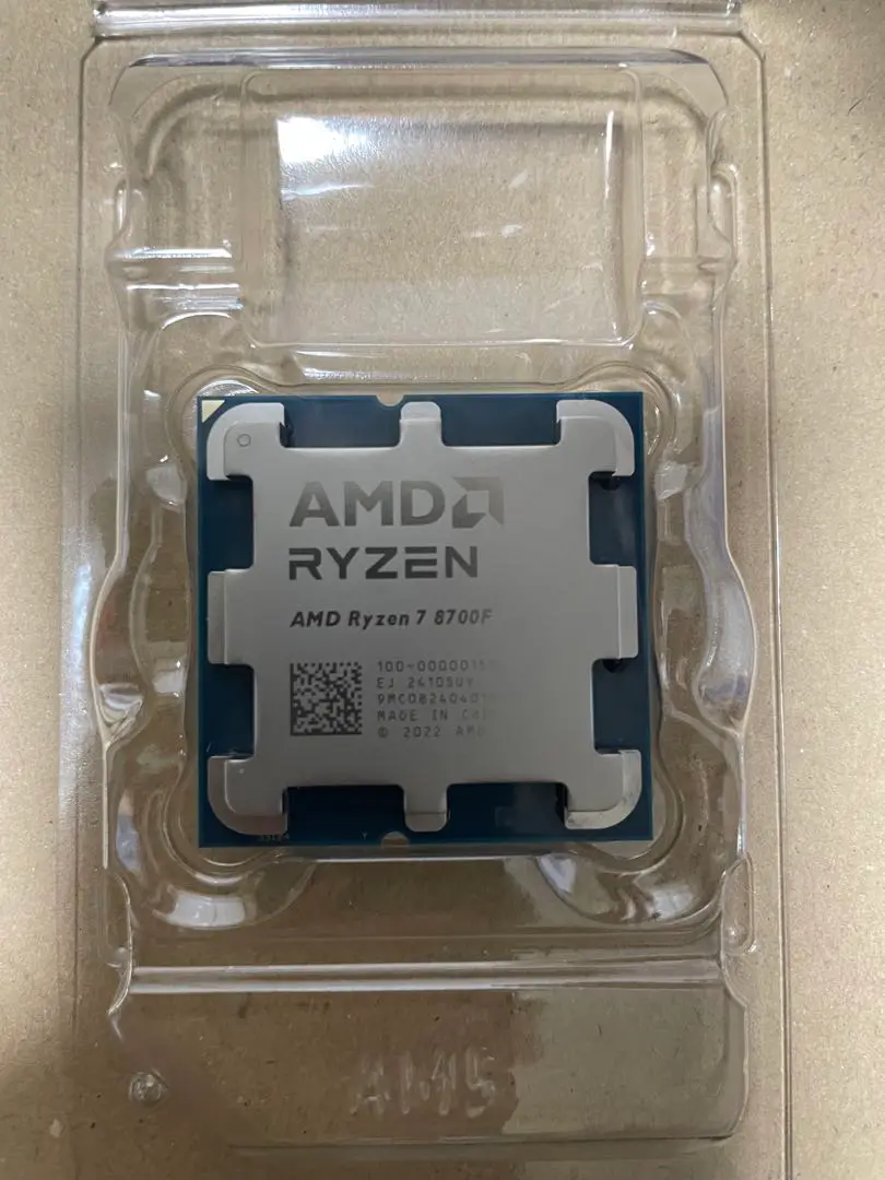 AMD Ryzen 7 8700F CPU 未使用品