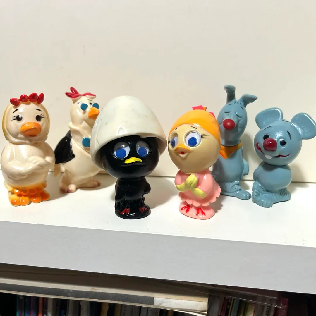 カリメロ ソフビ人形セット ブルマァク デッドストック未開封新品 昭和レトロ カリメロ ソフビ人形セット ブルマァク デッドストック未開封