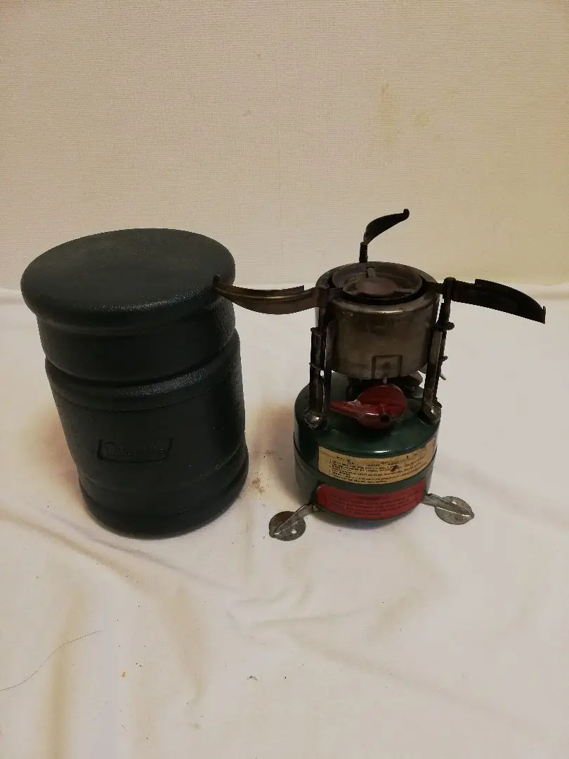 M-1950　ミリタリーストーブ　アルミケース　SMP　1981年　コールマン等 ミリタリーストーブ SMP M-1950 軍用 GIストーブ : GNC SHOP