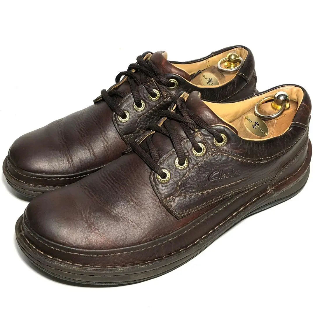 【極美品】Clarks UK7G クラークス ネイチャースリー ブラウン26cm 極美品】Clarks UK7G クラークス ネイチャースリー ブラウン26cm