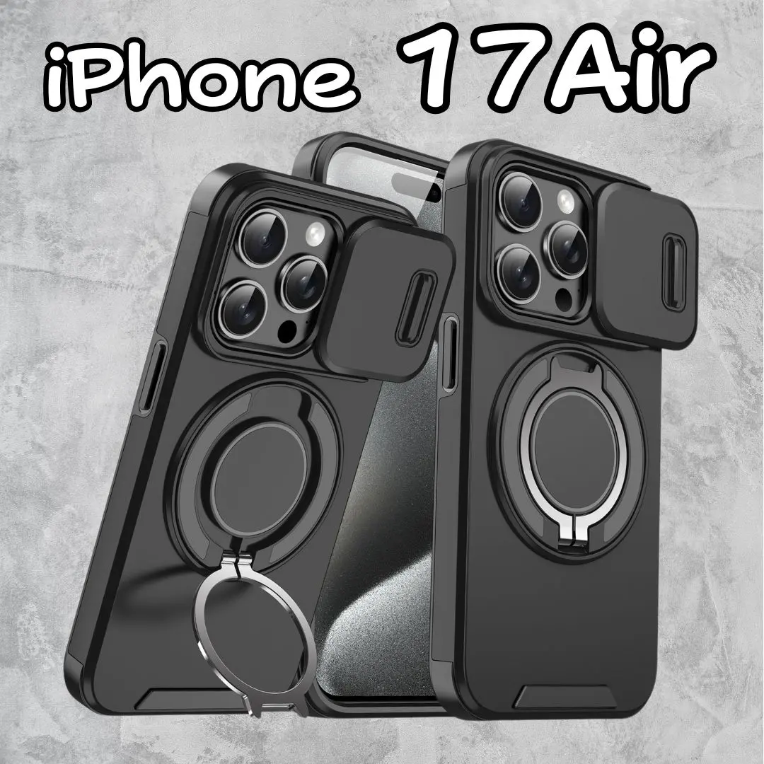 Thumbnail of iPhone 17 Air Case, Shockproof Slide Lens, US Military MIL Standard