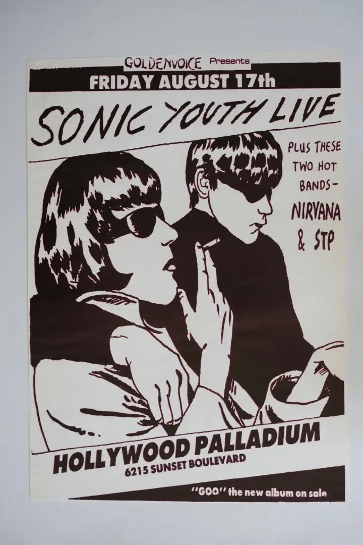 Sonic Youth ヴィンテージ　シルクスクリーンポスター　ナンバリングあり 2025年最新】sonic youth ポスターの人気アイテム - メルカリ