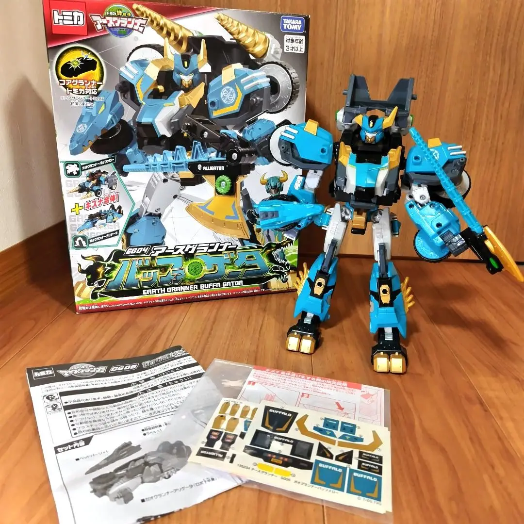 新品未開封　 アースグランナーバッファゲータ　バッファロートミカセット アースグランナー EG04 アースグランナーバッファゲータ｜トミカ