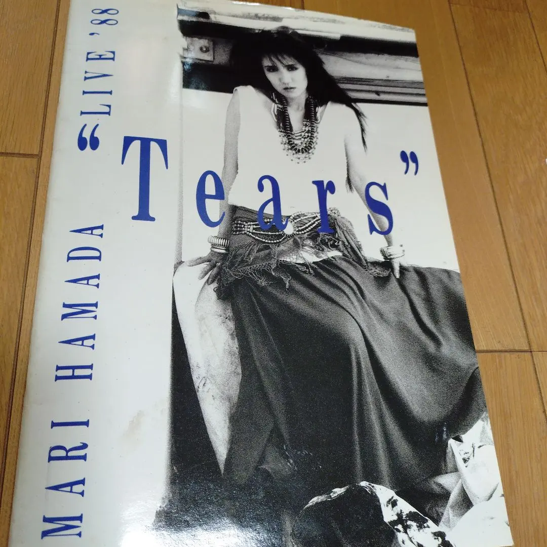 濱田麻里 Tears 演唱會寫真集 1988 的縮圖