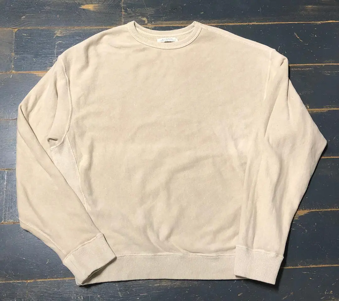 21AW ALONE エルボーパッチ パイル スウェット SIZE 2 21AW ALONE エルボーパッチ パイル スウェット SIZE 2