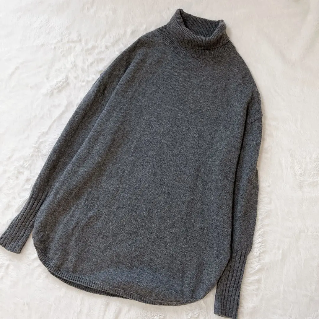 Thumbnail of MARW UNITED ARROWS Loose Turtleneck Knit, Gray