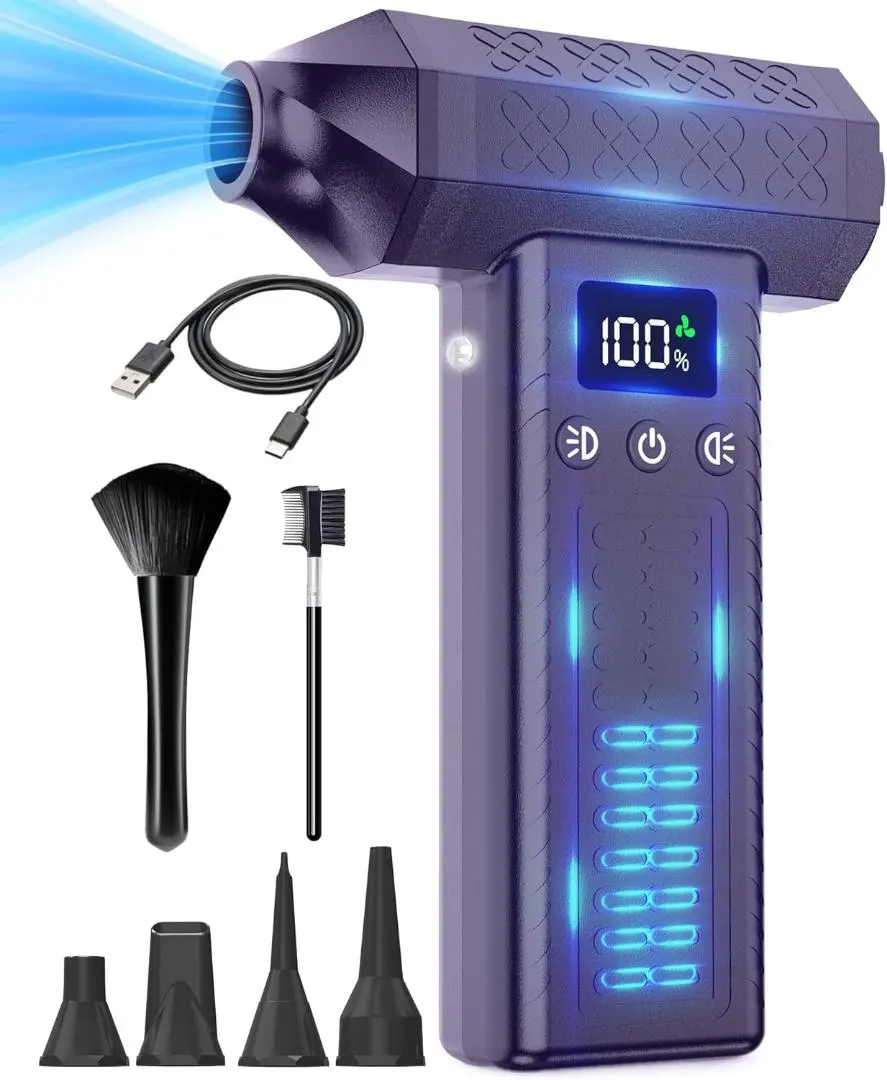 Thumbnail of FOXKING Strongest Wind Power 120m/s Small Mini Blower 300,000rpm Electric