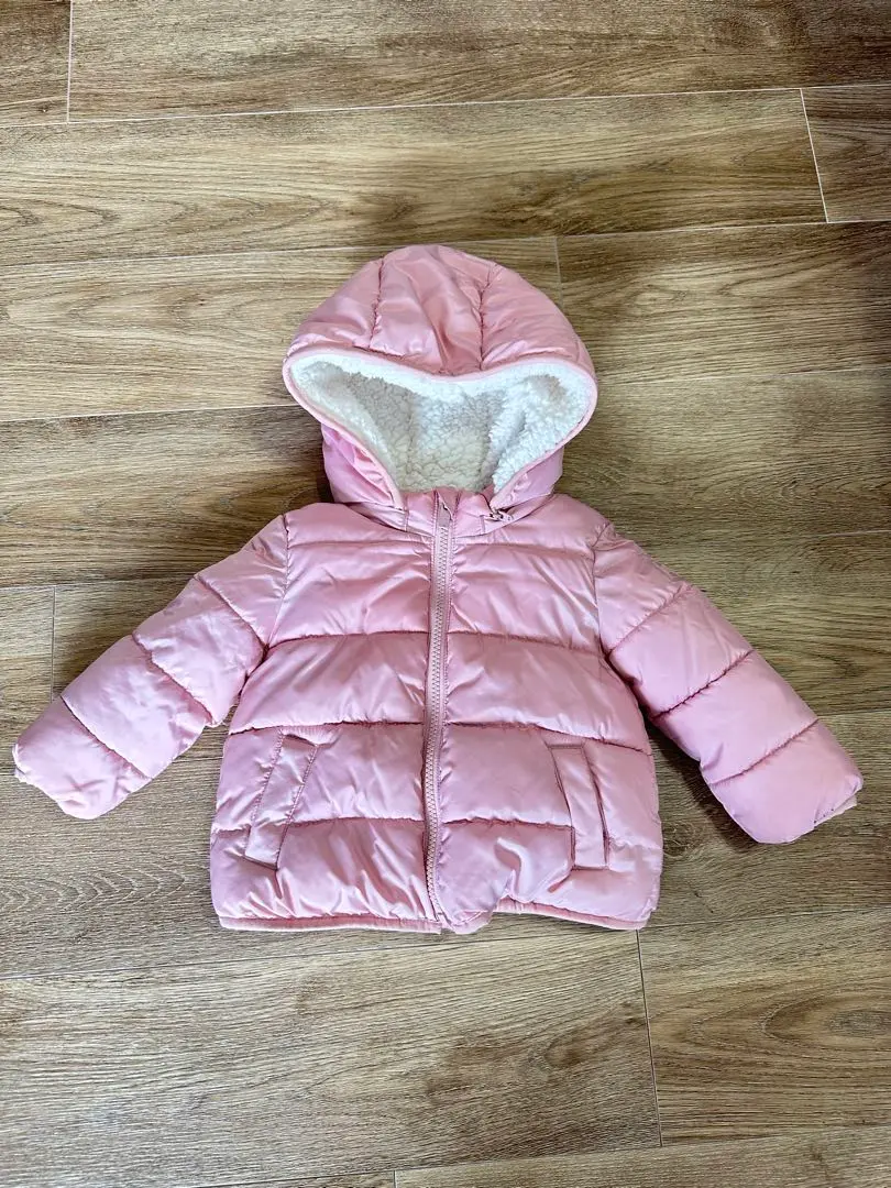 Thumbnail of babyGAP Kids Hooded Down Coat, Pink