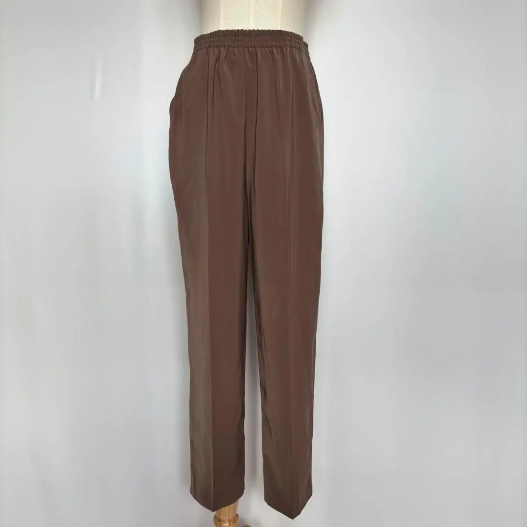 Thumbnail of Easy pants (L) Slacks, elastic waist, mouse gray, comfortable, made in Japan