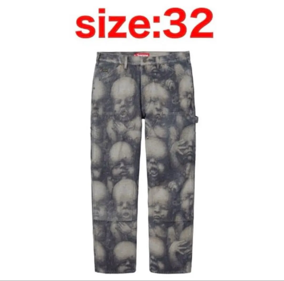 パンツ Supreme H.R. Giger Double Knee Jean 36 Supreme H.R. Giger Double Knee Jean (FW23) - $238