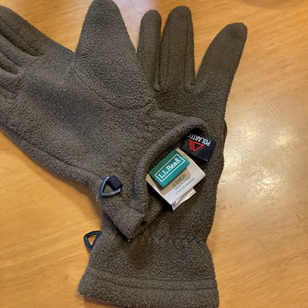 新品・未使用】LLBean レディース手袋 ダークブラウン 鹿革