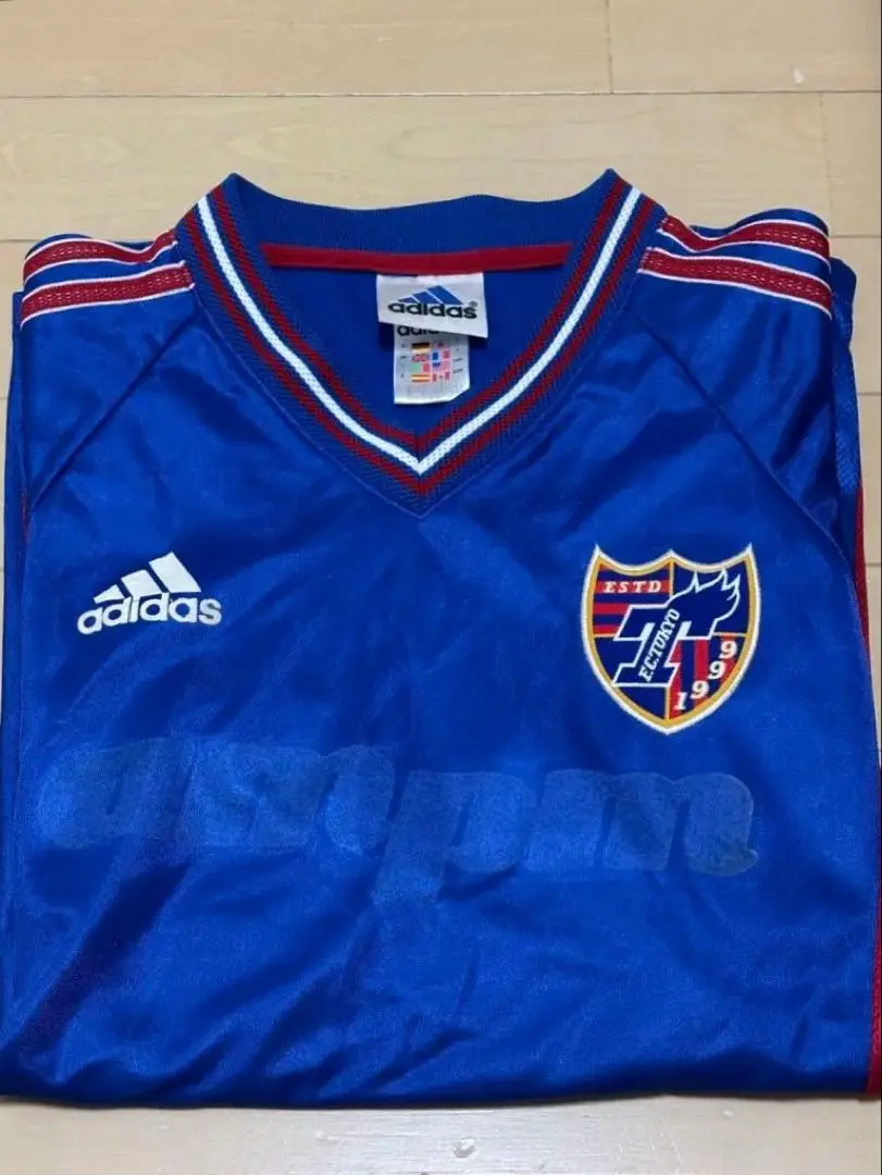 アディダス　FC東京前身　東京ガスサッカー部　ユニフォーム　ORDER MADE アディダス FC東京前身 東京ガスサッカー部 ユニフォーム ORDER
