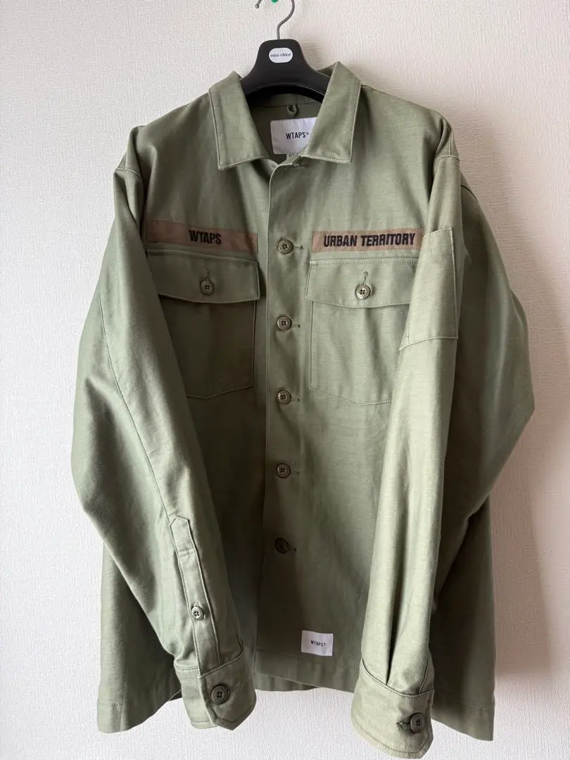 【03】WTAPS BUDS LS 01 182BRDT-SHM01 ジャケット WTAPS ダブルタップス 20AW JUNGLE/LS/NYCO.RIPSTOP. CORDURA