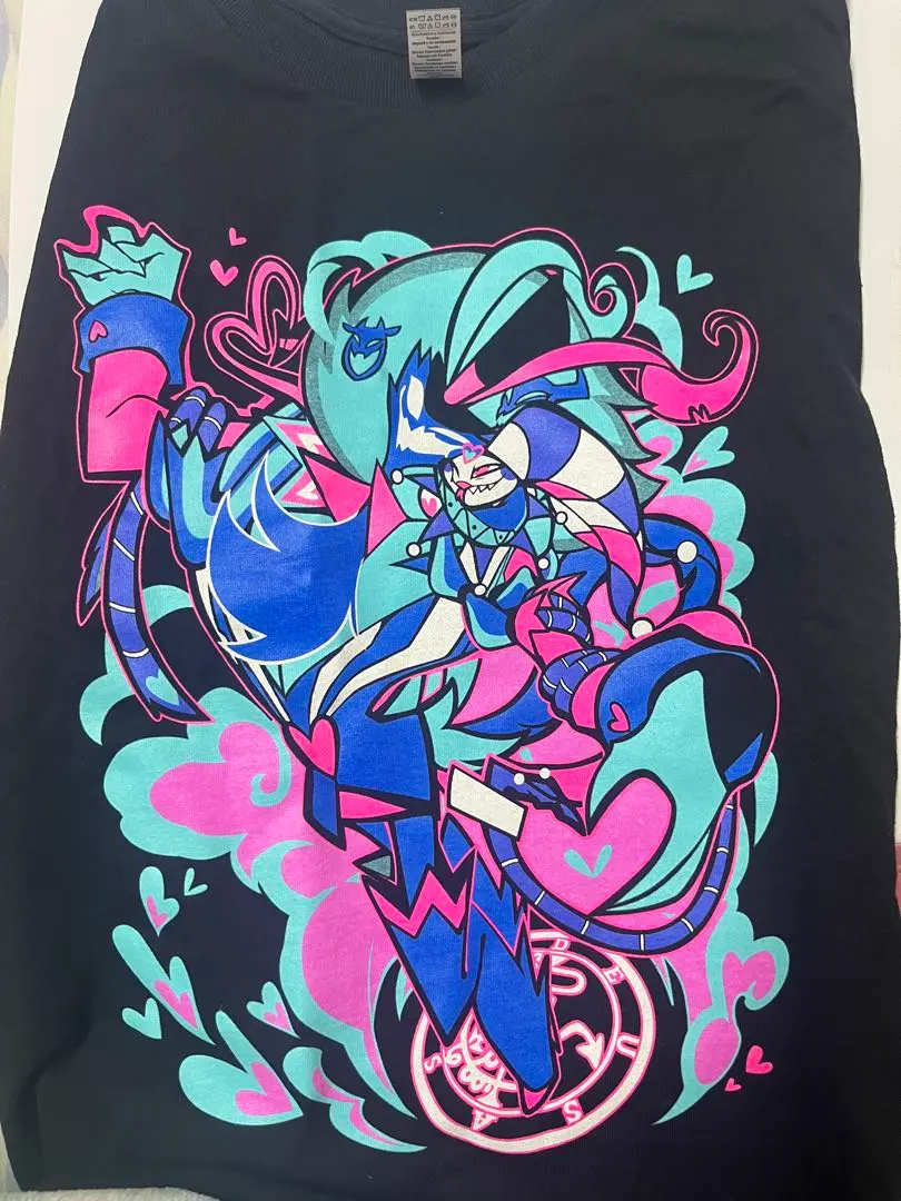 ヘルヴァボス メンズ レディース Tシャツ Hazbin Hotel Helluva