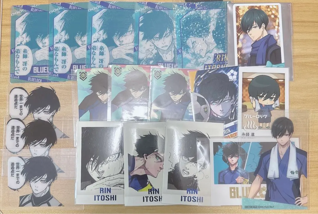 Thumbnail of Blue Lock Rin Itoshi Cards & Bonus Items Set