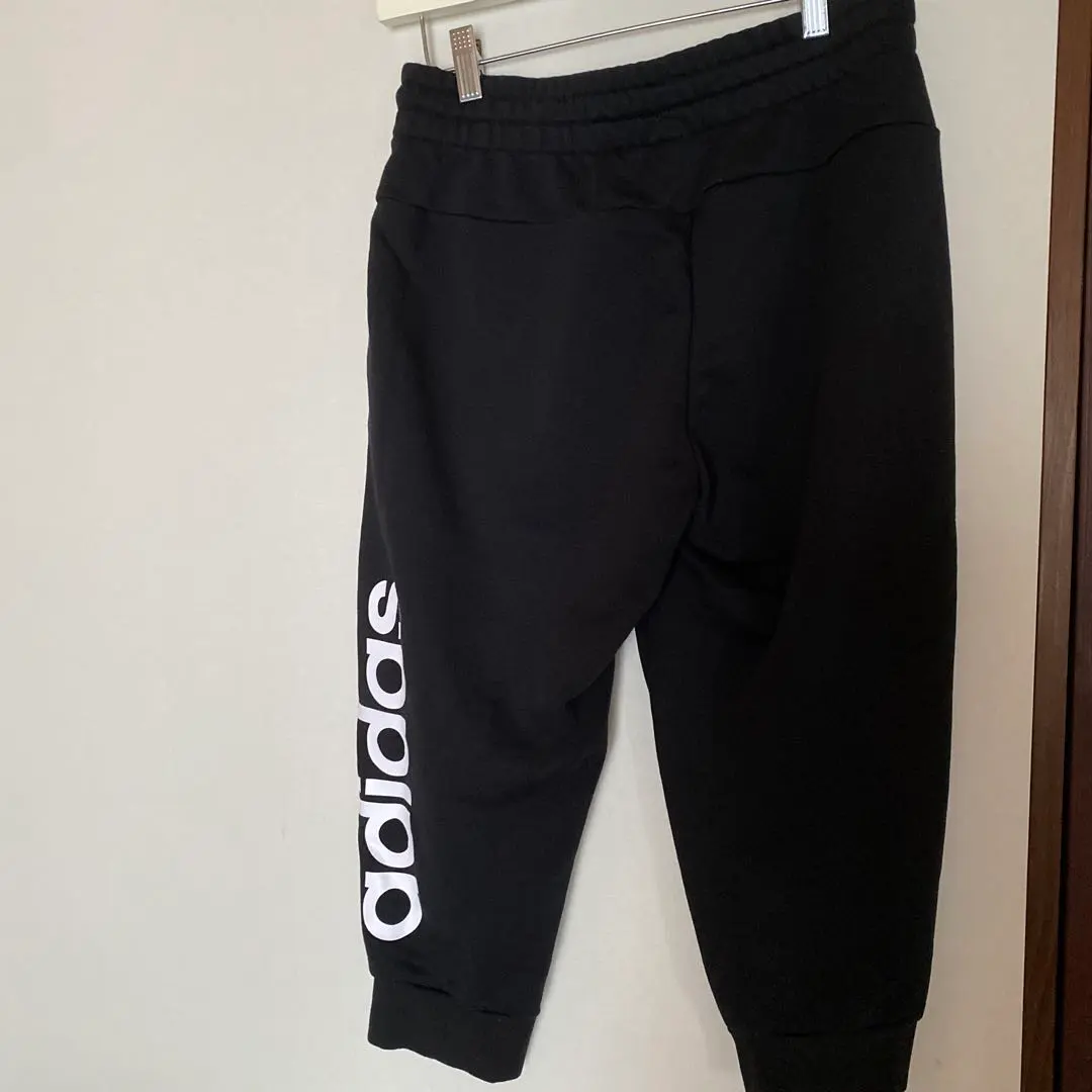 Thumbnail of adidas black joggers