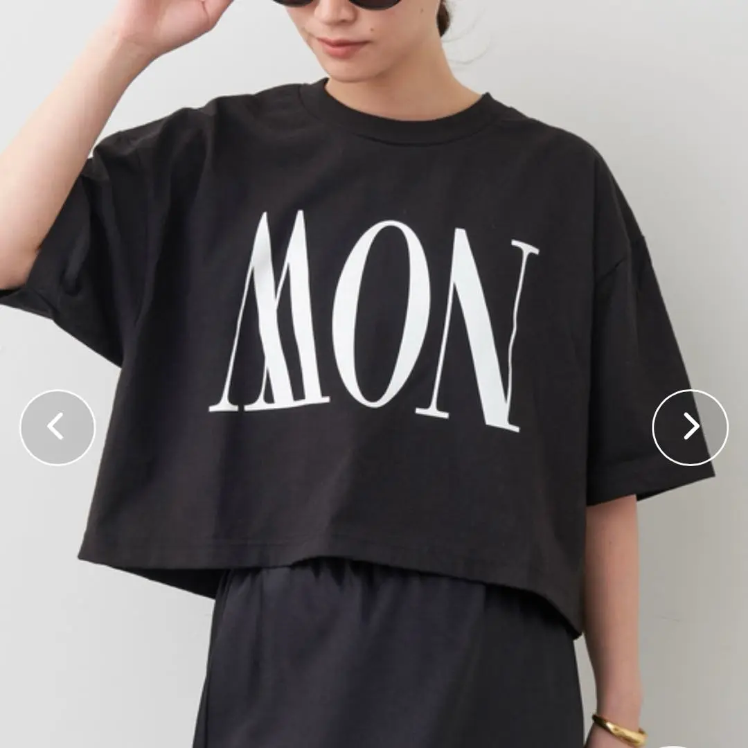 【Deuxieme Classe】MON NOW クロップドTシャツ ホワイト Deuxieme Classe】MON NOW クロップドTシャツ ホワイト - メルカリ
