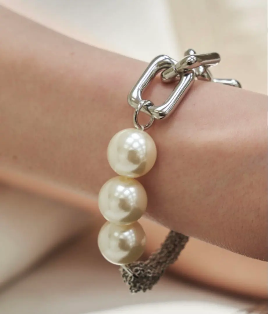 【極美品】 LOHMEブレスレット/シルバー/BigSquareBracelet 2025年最新】lohme ブレスレットの人気アイテム - メルカリ