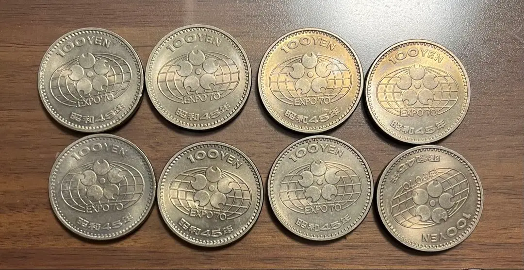 昭和100円銀貨プルーフ古銭セット (1957-1966) 昭和100円銀貨セットプルーフ古銭（1957-1966年）本物