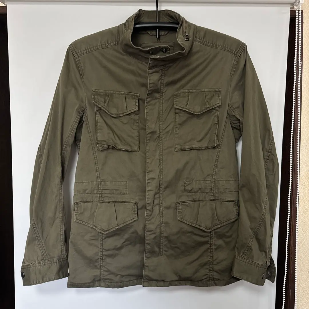 Thumbnail of Men's BIGI Military Jacket, Size L, Olive