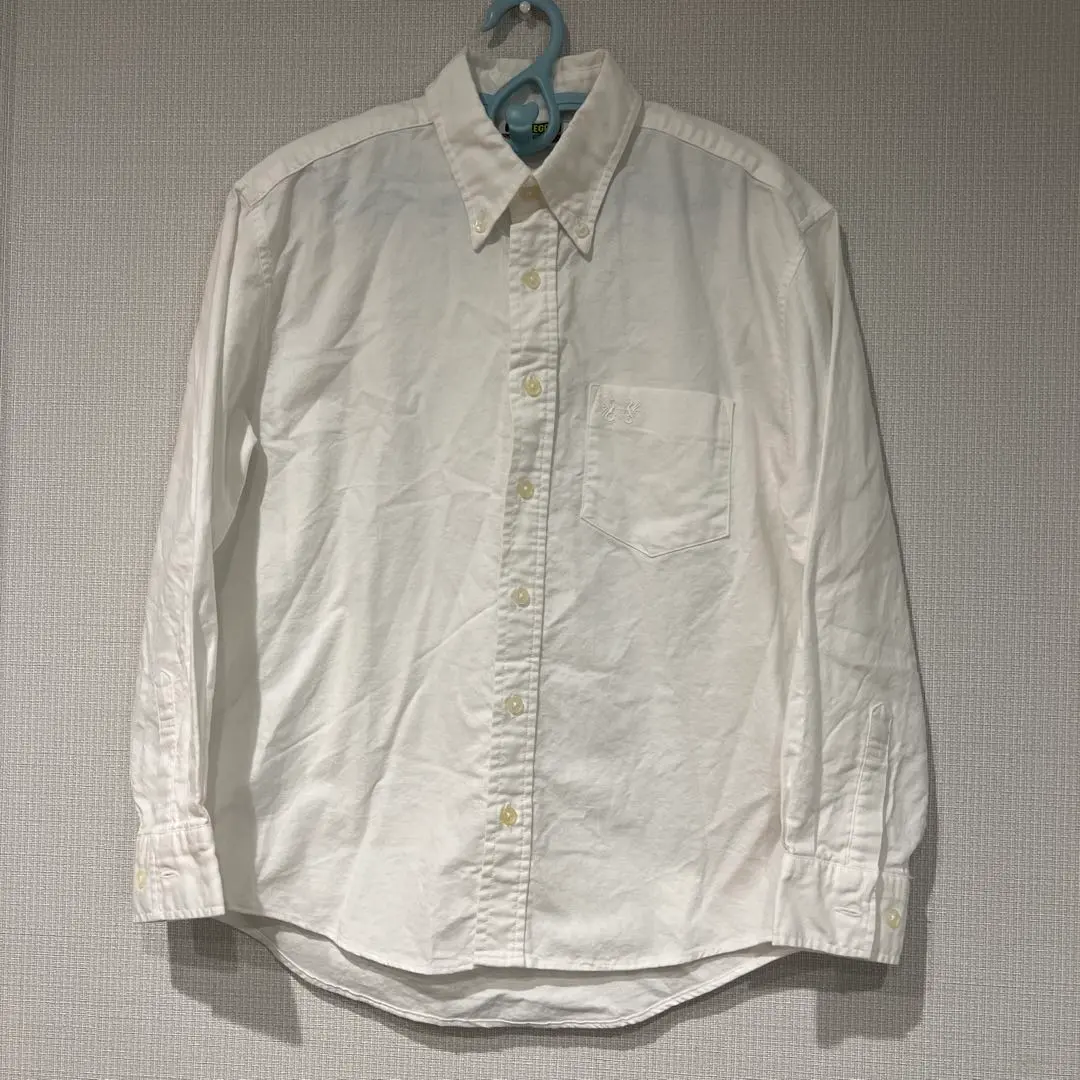 Thumbnail of GREGORY White Button-Down Shirt 140