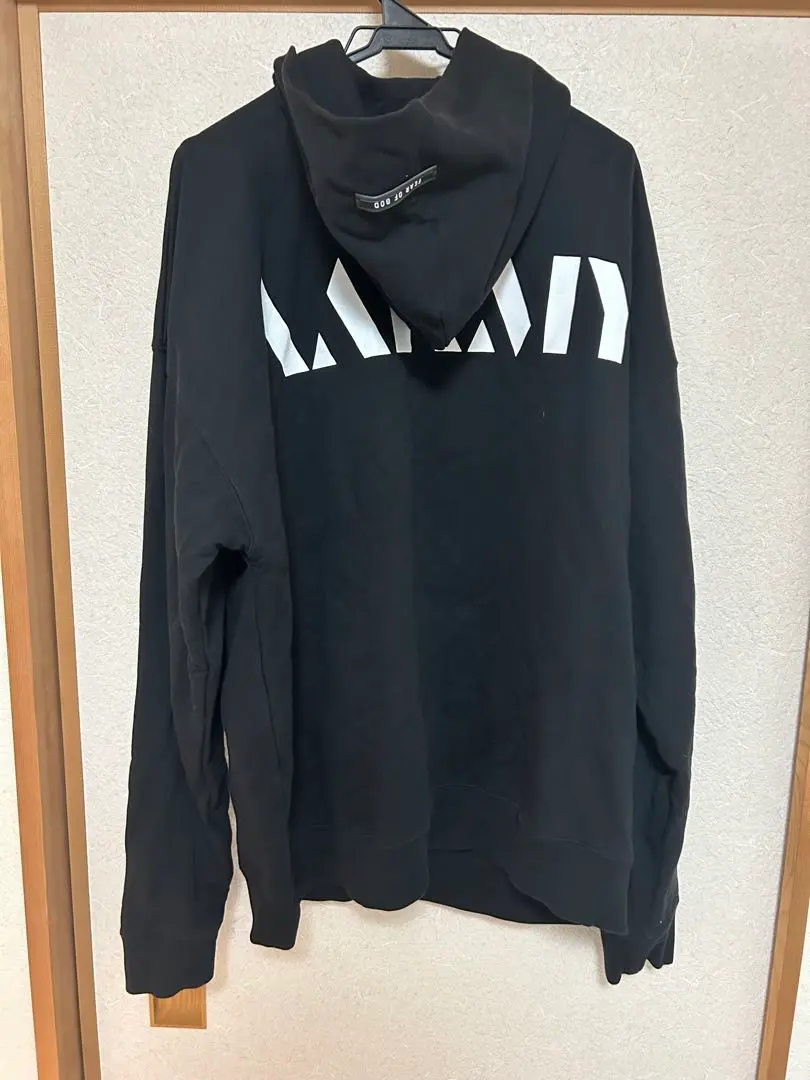 美品　Fear Of God×Jay Z パーカー　L 美品 Fear Of God × Jay Z パーカー フィアオブゴッド L