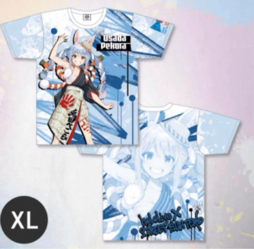 Thumbnail of Street Fighter 6 x Hololive T-shirt: Usada Pekora x Edmond Honda, New