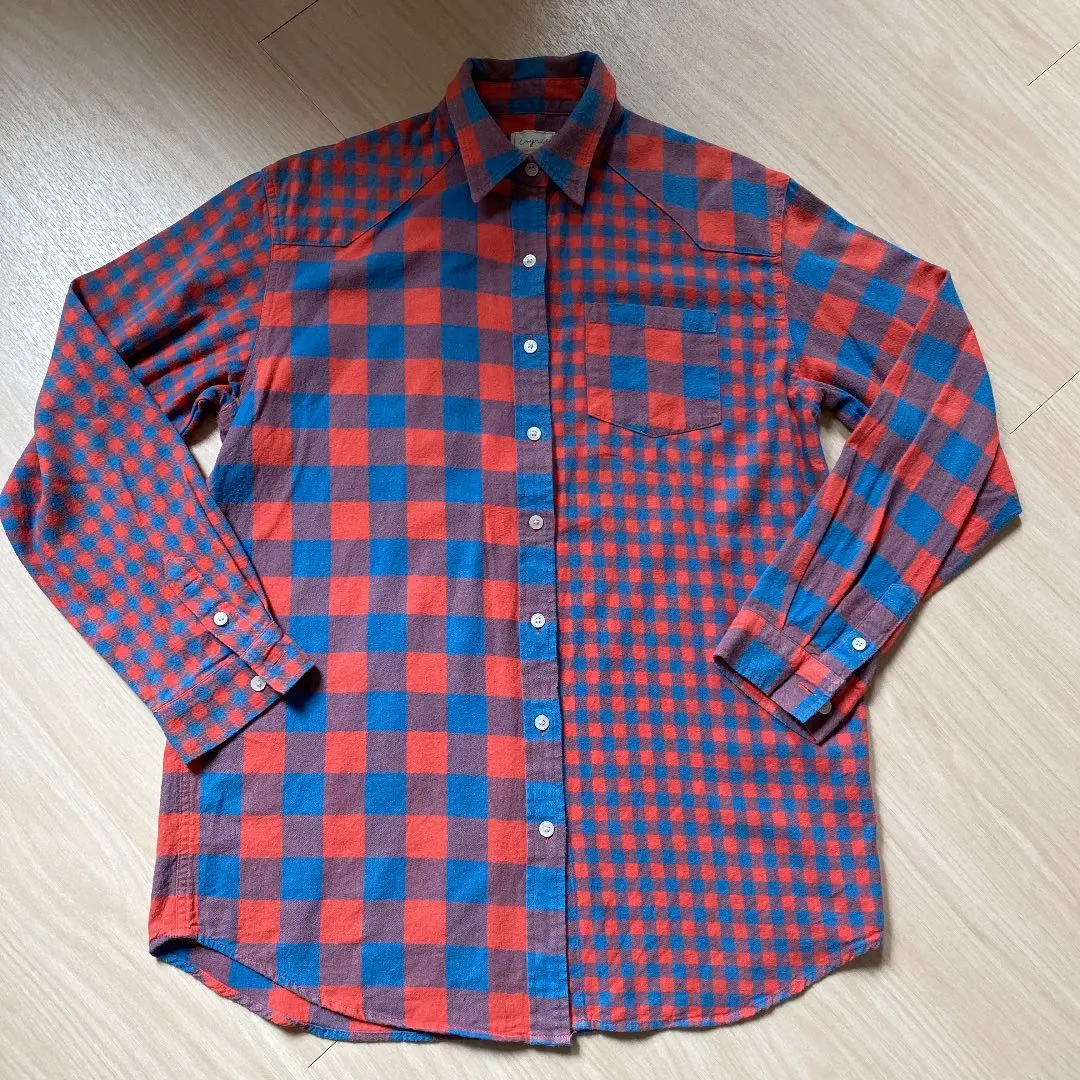 Thumbnail of Ungrid Check Shirt Flannel Shirt Shirt