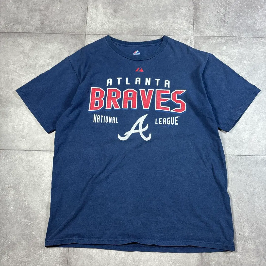 Thumbnail of Used Clothing Majestic Atlanta Braves T-shirt L Navy