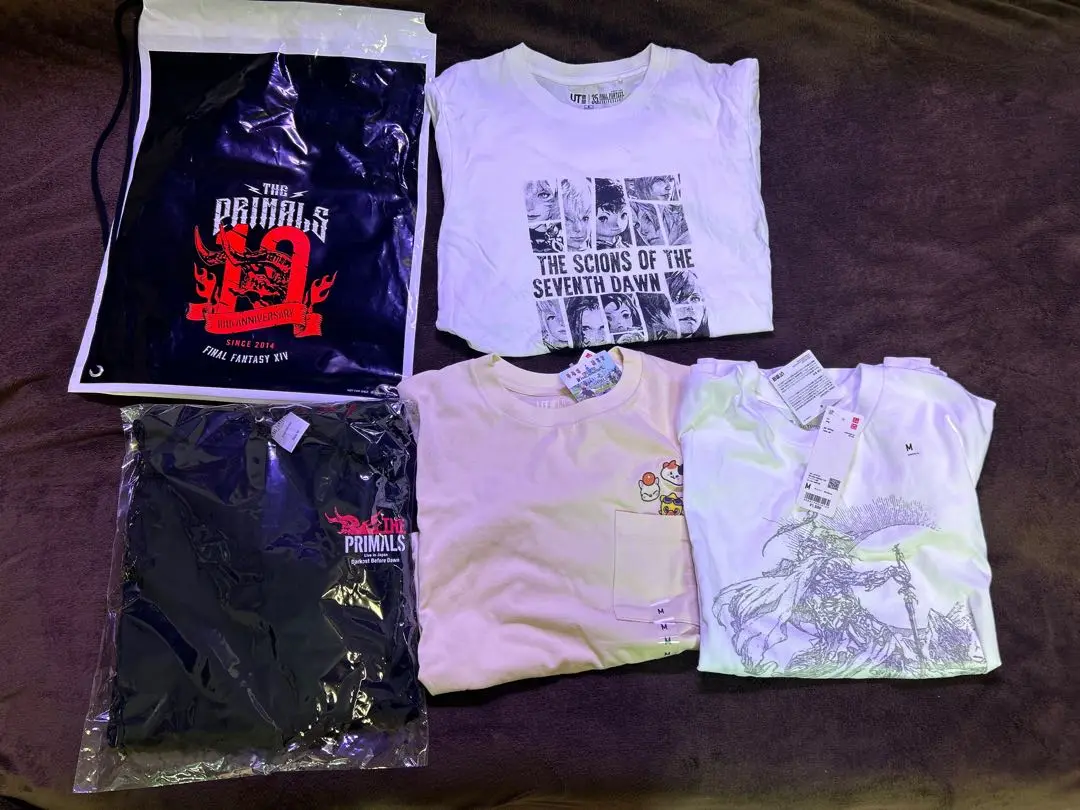 THE PRIMALS ライブツアーTシャツ 2枚＆ステッカー2種セット ◤THE PRIMALS Dark Decades Tour BUDOKAN◢ 日本武道館公演に