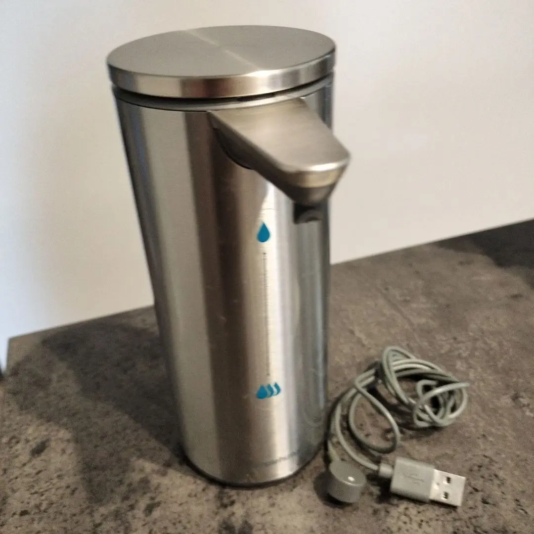 Y326★simplehuman 自動センサー式容器 ブラック　タッチレス Y326☆simplehuman 自動センサー式容器 ブラックタッチレス