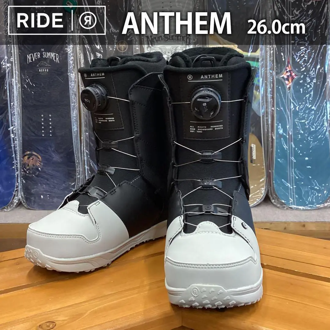 【美品　】RIDE　ライド　ANTHEM 　スノーボードブーツ　26.5 RIDE ANTHEM ライド アンセム スノーボードブーツ 中敷き無 26.5