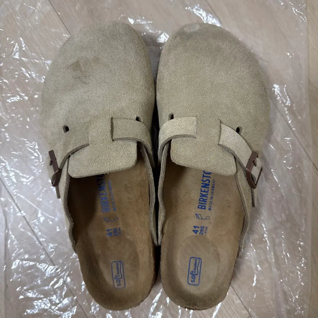 Thumbnail of BIRKENSTOCK Beige Sandals 41