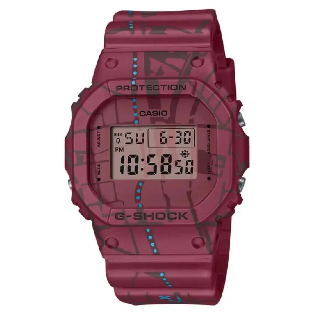 稼働 美品G-SHOCK DW-5600MSレッドアイレストアカスタム メタルカスタム dw-5600ms レッドアイ 新しく g-shock gショック