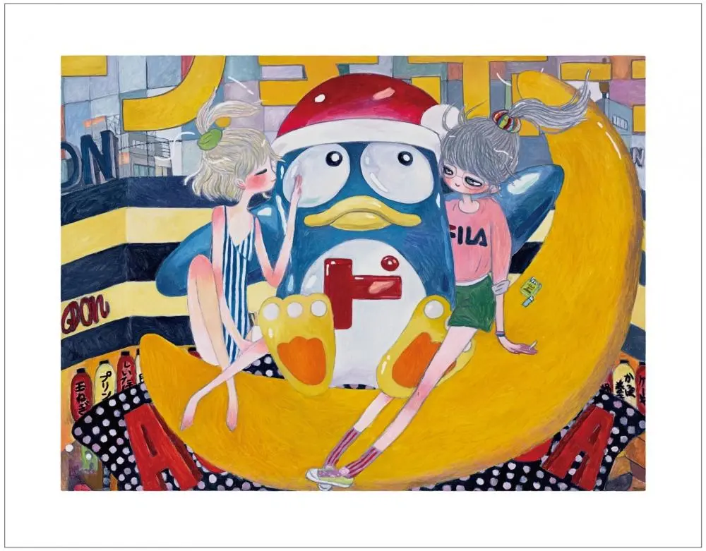 【正規品】タカノ綾future daily morning routine 版画 Artwork “Future daily morning routine” from Aya Takano