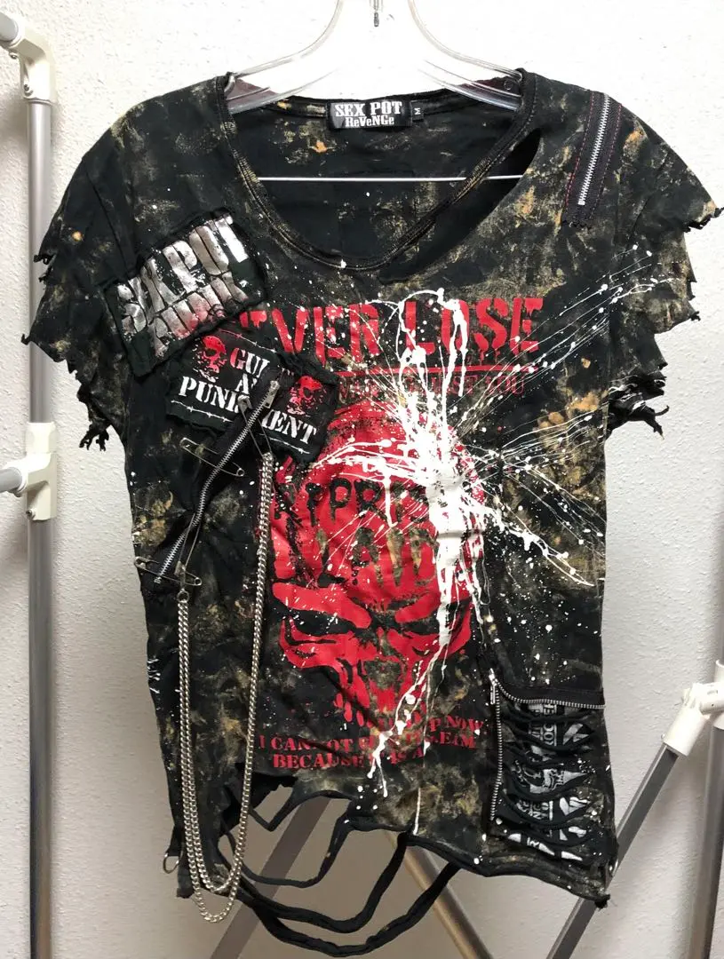 【最終値下げ】Sex Pot Revenge ブラック　シャツジャケット 美品 $_57.JPG?set_id=880000500F