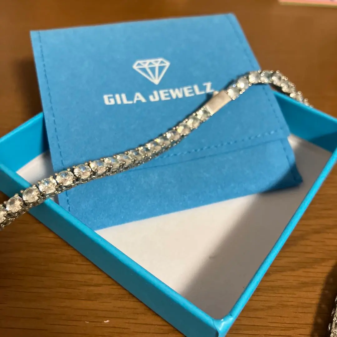 アクセサリー GILA JEWELZ シルバー ダブル クロス ストーン ネックレス – GILA JEWELZ