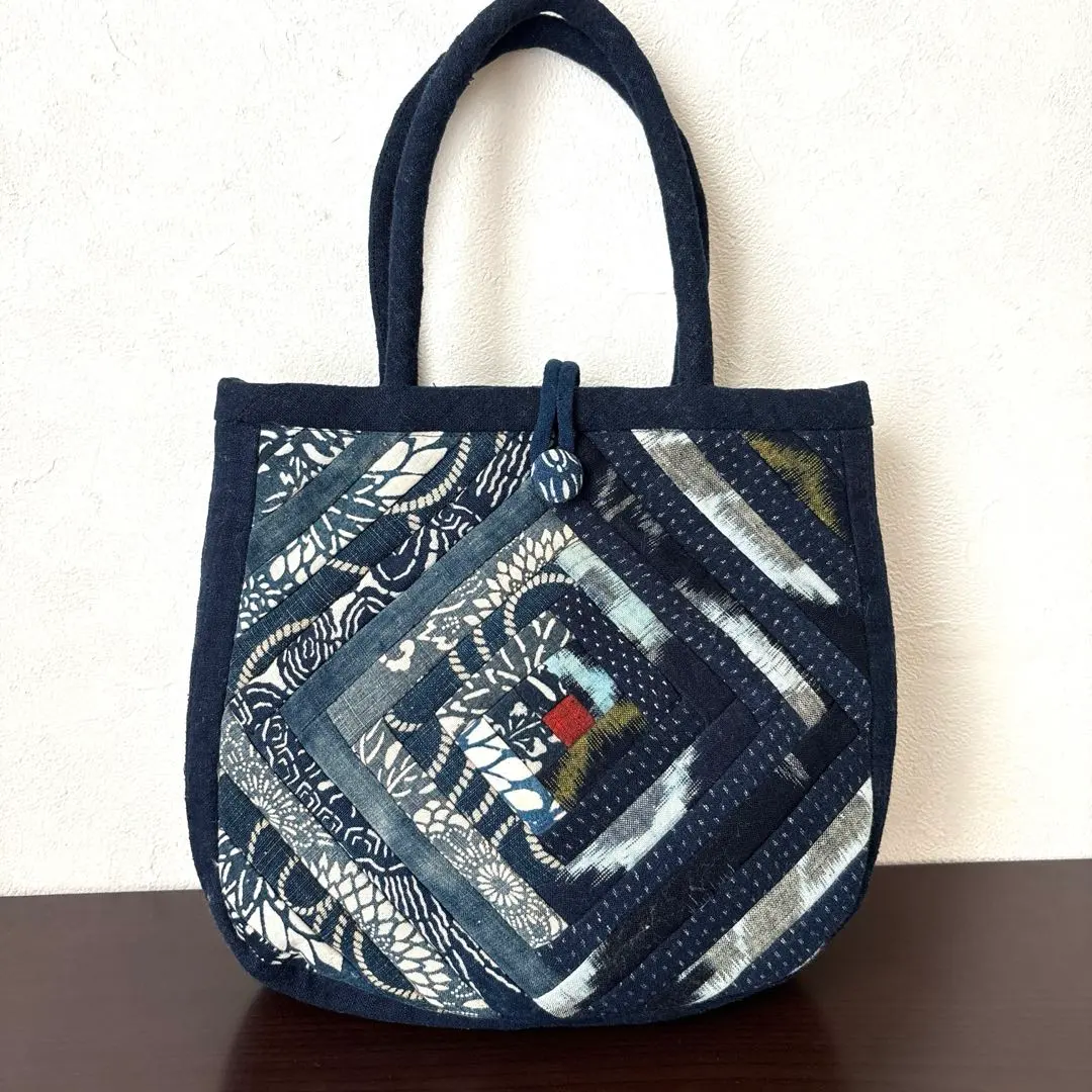 Thumbnail of Patchwork tote bag, handmade