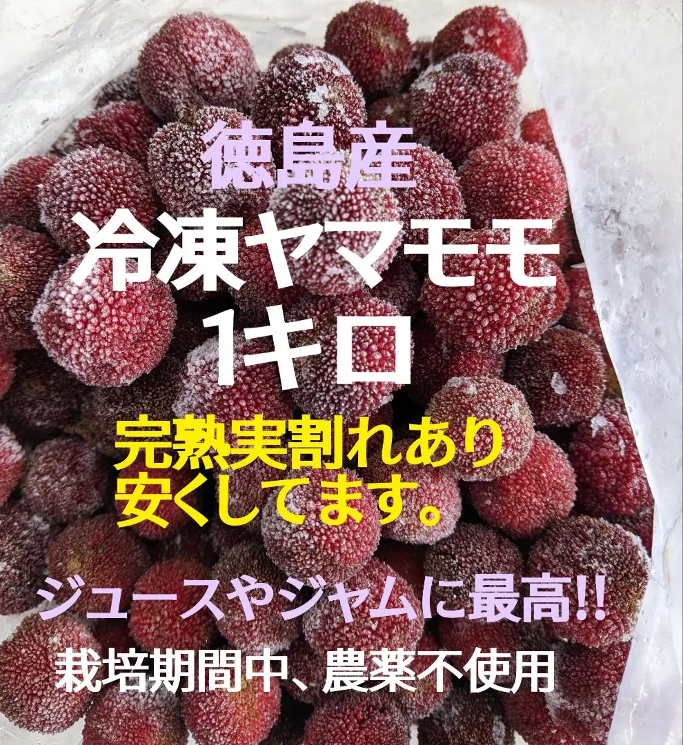 ヤマモモ 1kg 岡山県産 （特大サイズ 500ｇ 中500ｇ）無農薬 もちむぎ 商品詳細｜山陽精麦株式会社 ｜日々の食卓から健康に