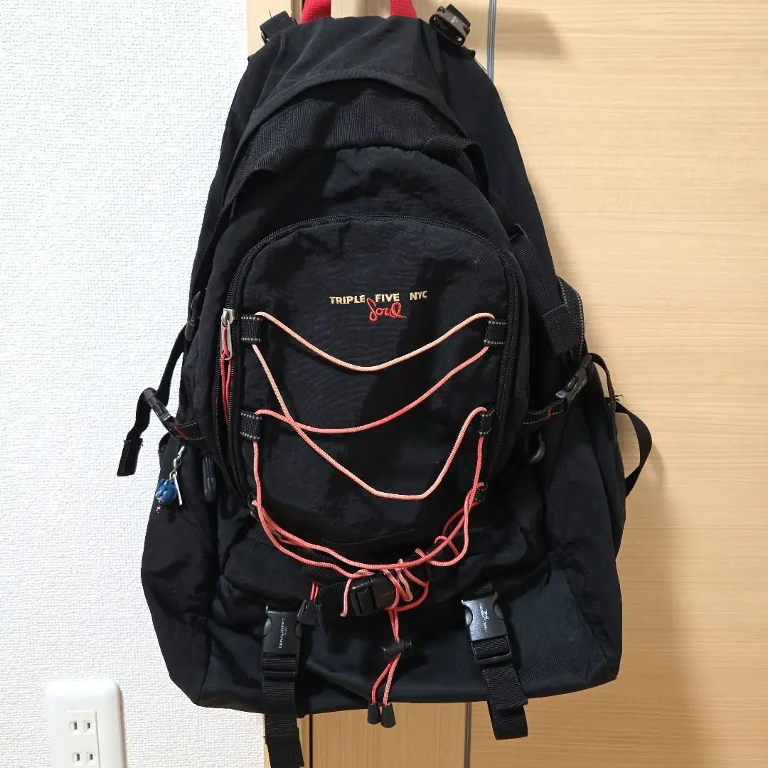 TRIPLE FIVE NYC ネイビーリュック tfs-17m.jpg