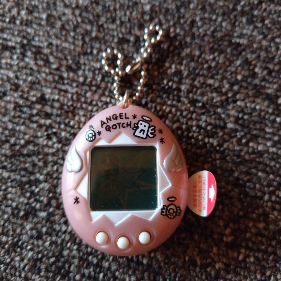 エンジェルゴッチ Bandai Tamagotchi Tenshitchi Angelgotchi Angel 1997 Pearl